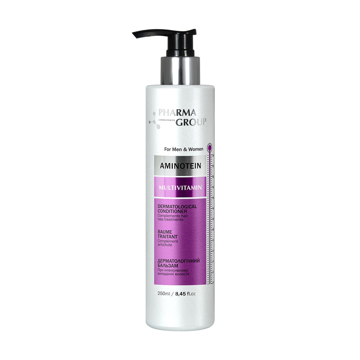 Уцінка! Бальзам Pharma Group Aminotein + Multivitamin Anti-Hair Loss Complement Conditioner при інтенсивному випадінні волосся, 250 мл
