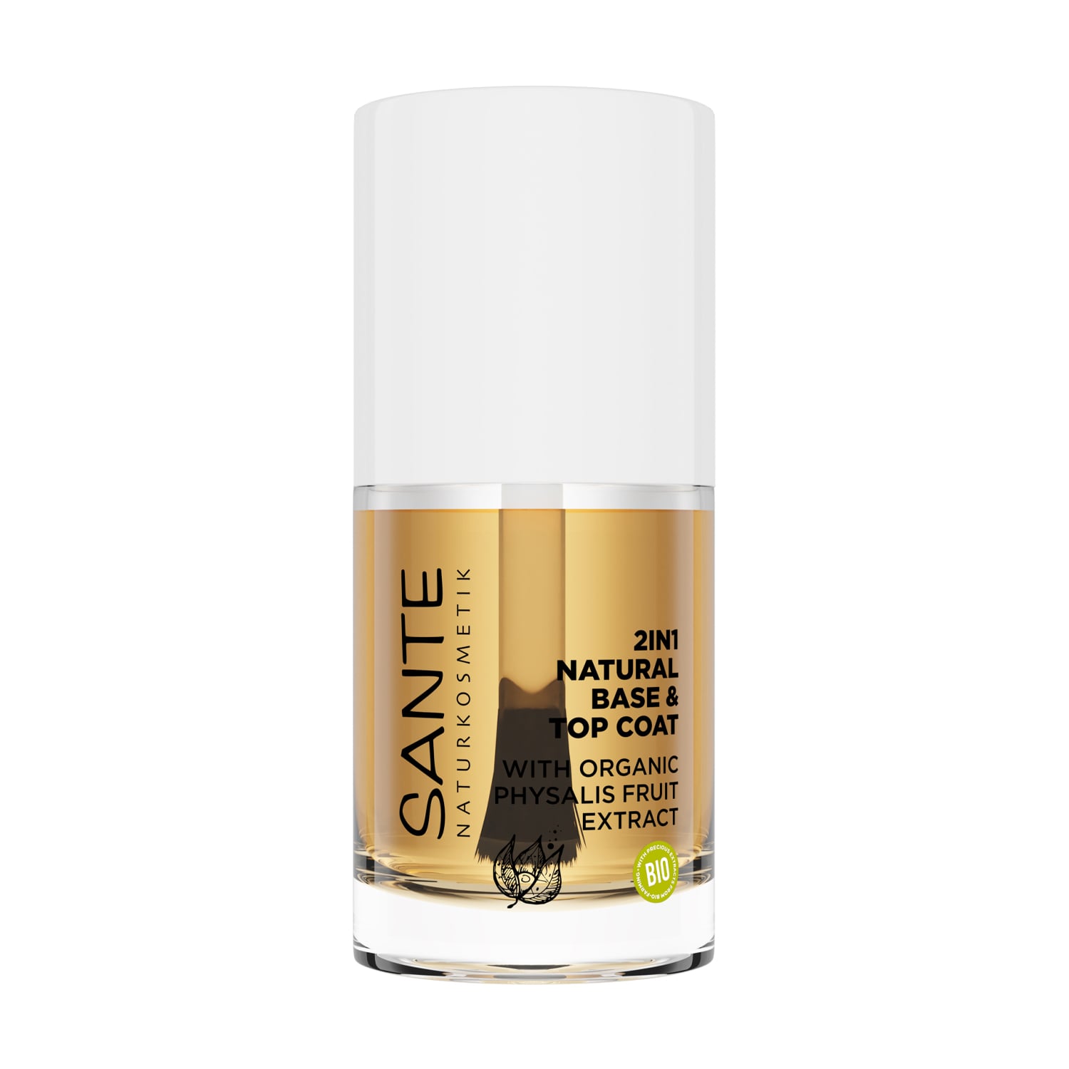 Уцінка! Біо-основа та закріплювач лаку Sante 2 In 1 Natural Base &amp; Top Coat, 10 мл