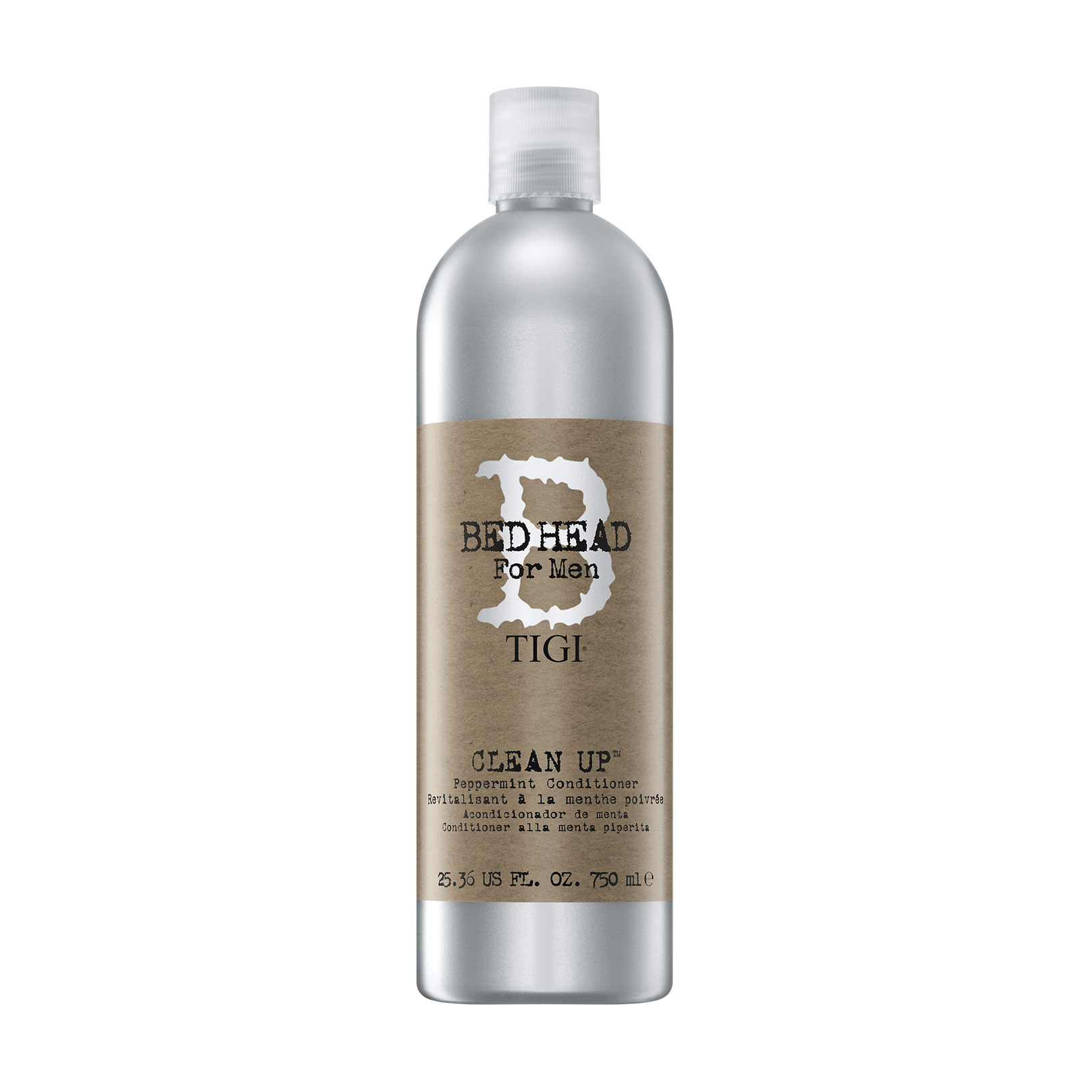 Уцінка! Чоловічий кондиціонер для волосся TIGI Bed Head For Men Clean Up Peppermint Conditioner для щоденного застосування, 750 мл