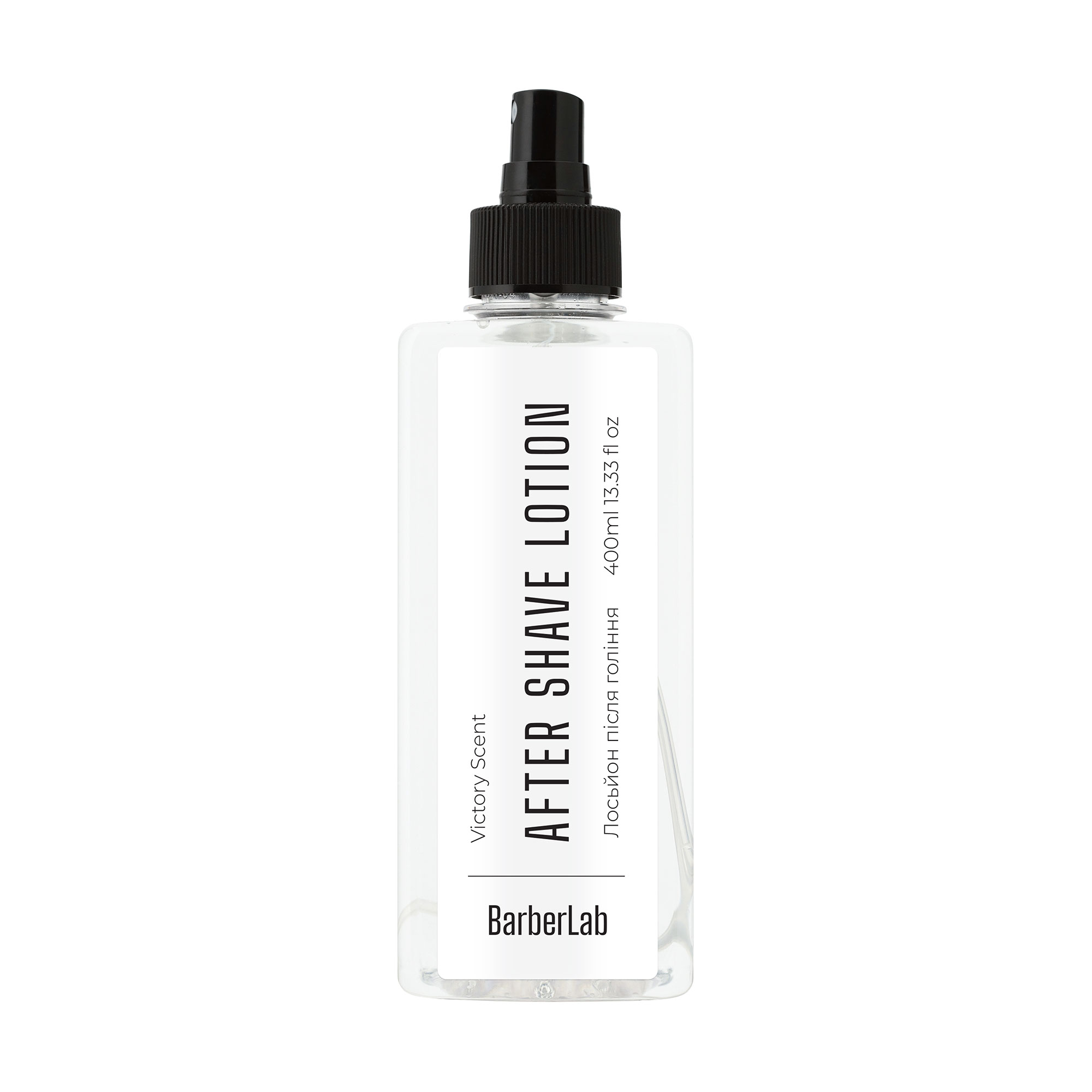 Уцінка! Чоловічий лосьйон після гоління BarberLab Victory Scent After Shave Lotion, 400 мл