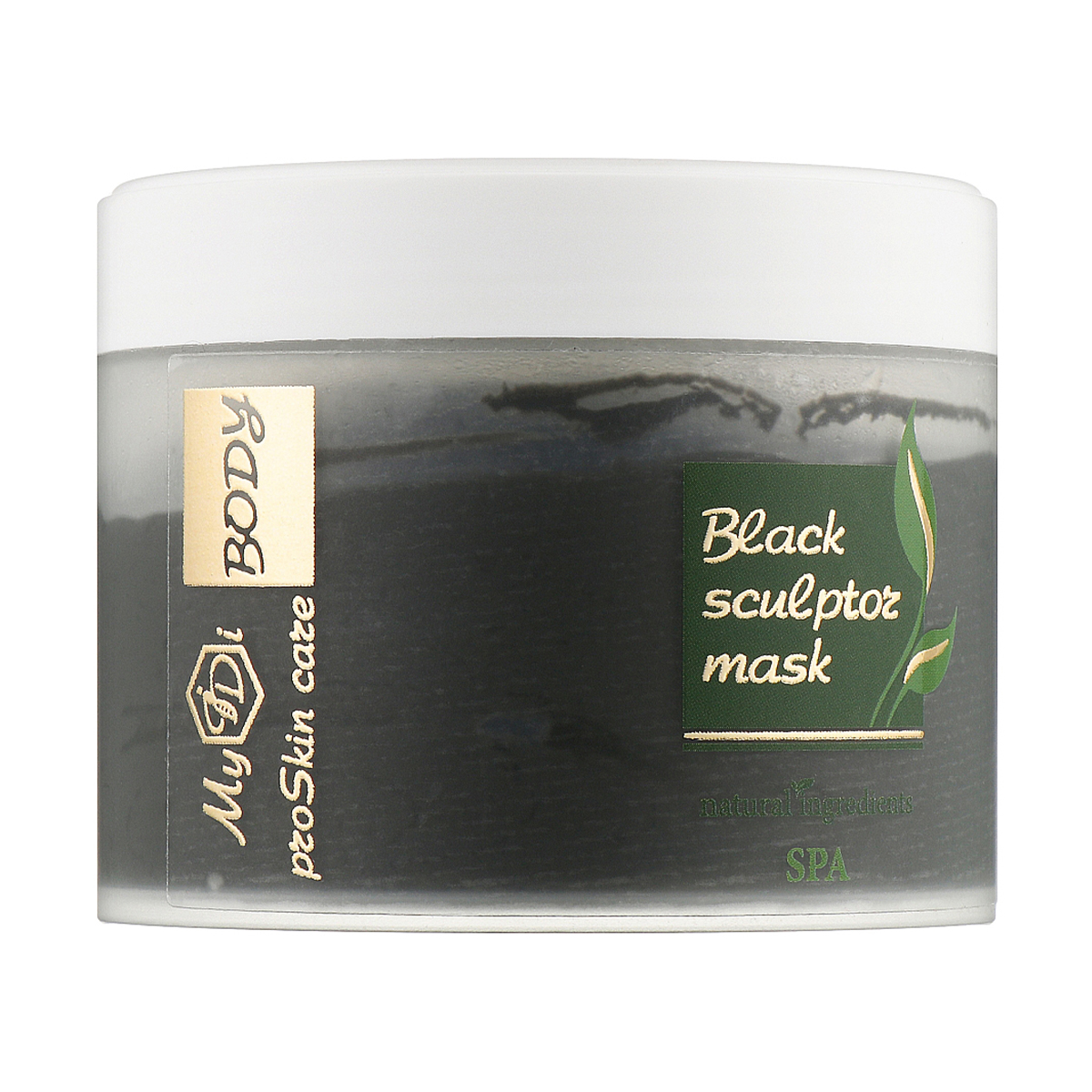 Уцінка! Чорна маска-скульптор для тіла MyIDi SPA Black Sculptor Mask, 300 мл