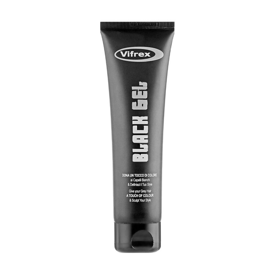 Уцінка! Чорний гель для сивого волосся Punti di Vista Vifrex Gelie Black Gel, 100 мл