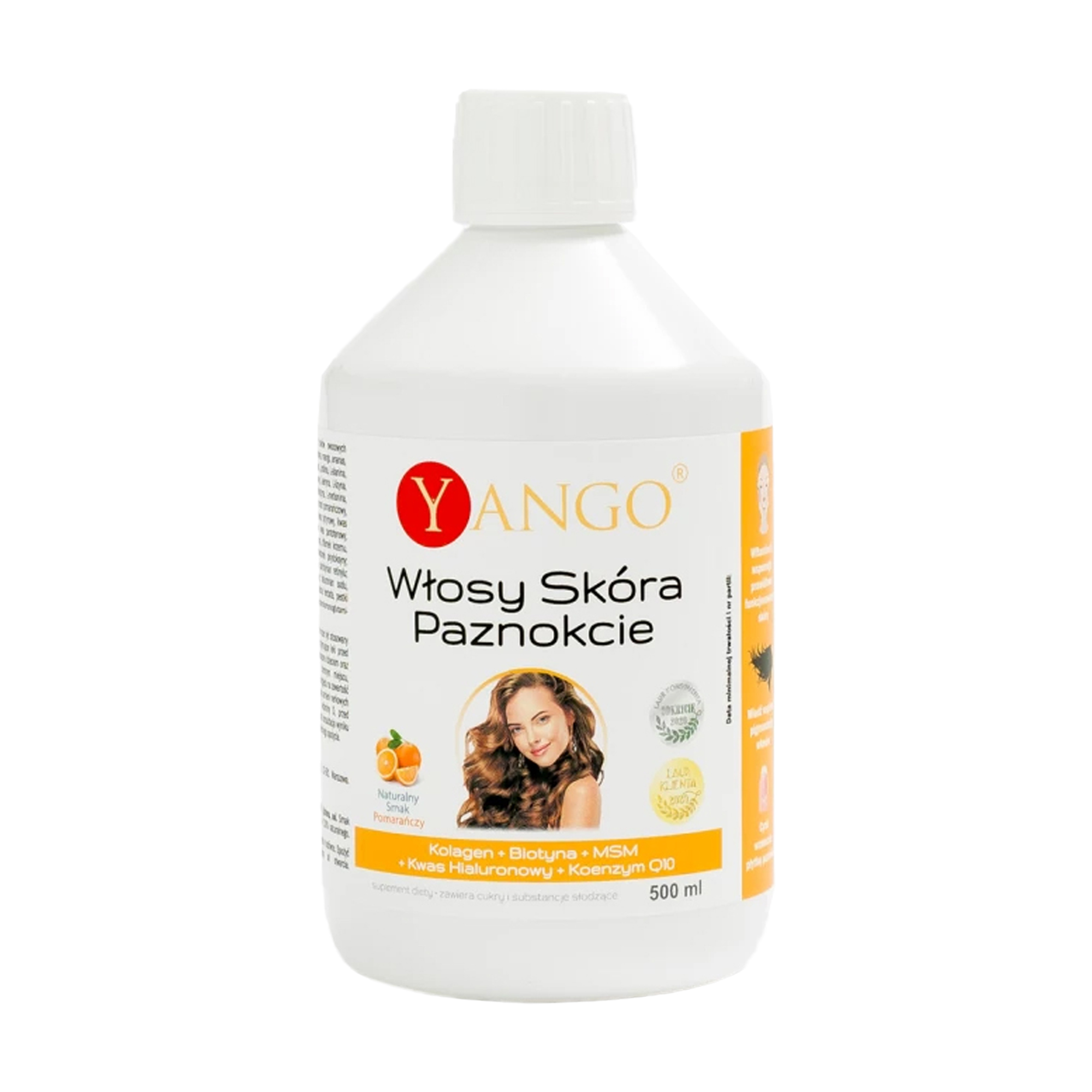 Уцінка! Догляд за волоссям, шкірою та нігтями Yango Hair, Skin, Nails, в рідині, 500 мл
