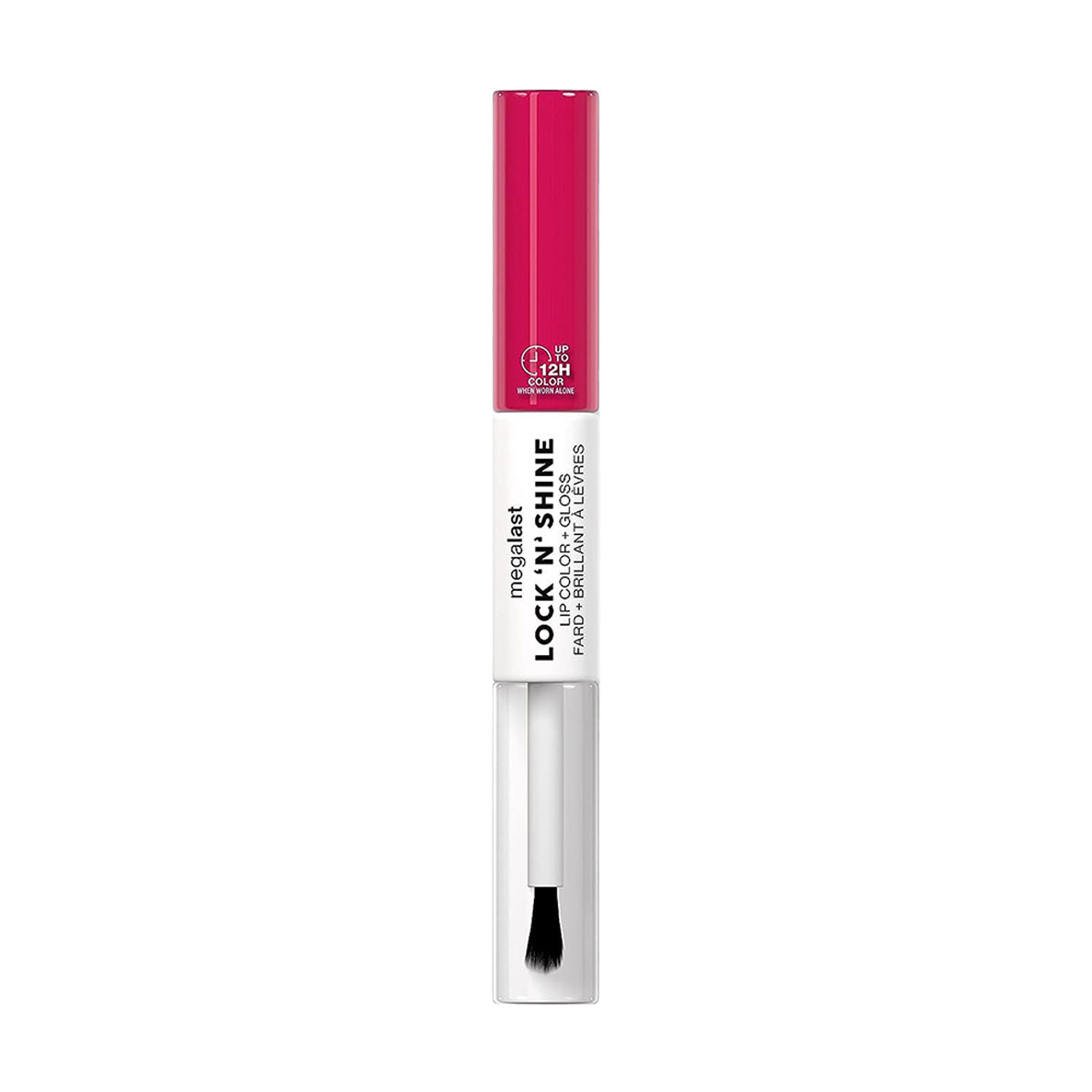 Уцінка! Двосторонній блиск для губ Wet n Wild Megalast Lock N Shine Lip Color + Gloss, Irresistable, 7.3 мл