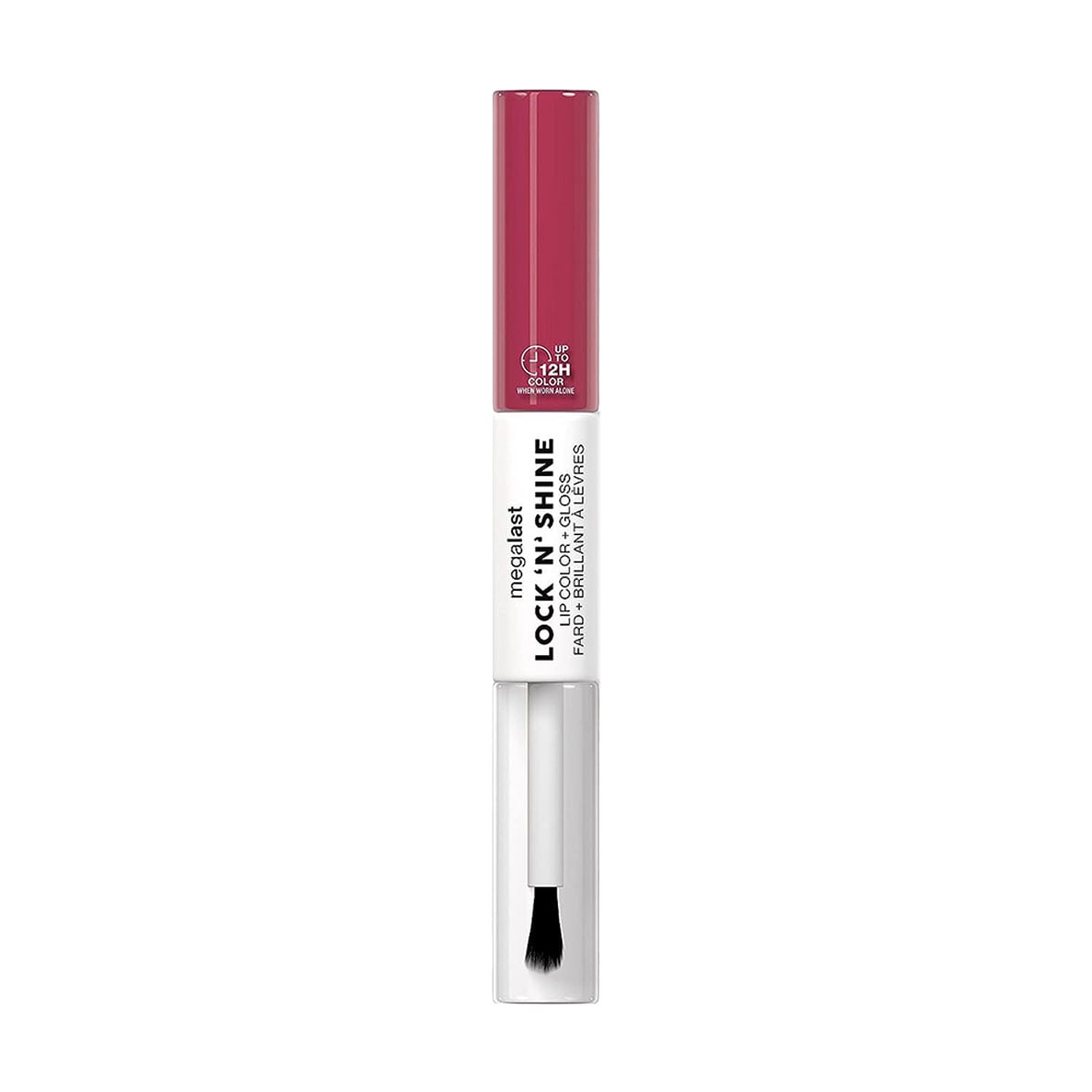 Уцінка! Двосторонній блиск для губ Wet n Wild Megalast Lock N Shine Lip Color + Gloss, La Pink, 7.3 мл