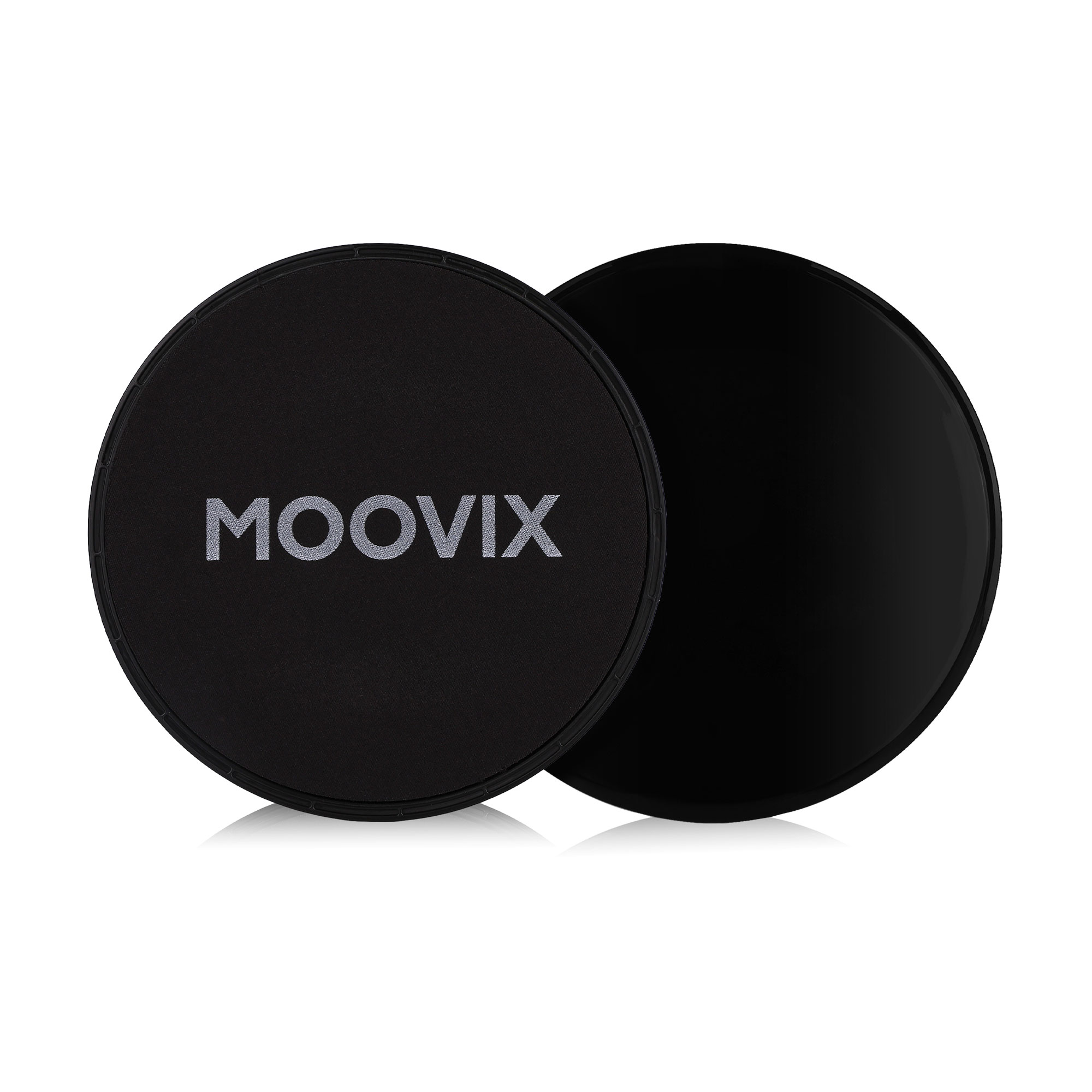 Уцінка! Диски-слайдери для ковзання MOOVIX чорні, 2 шт
