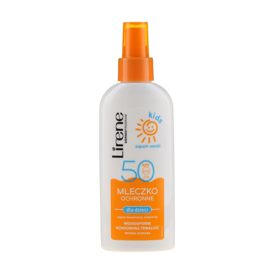 Уцінка! Дитяче сонцезахисне молочко Lirene Photostable Sun Protection Milk SPF 50, 150 мл