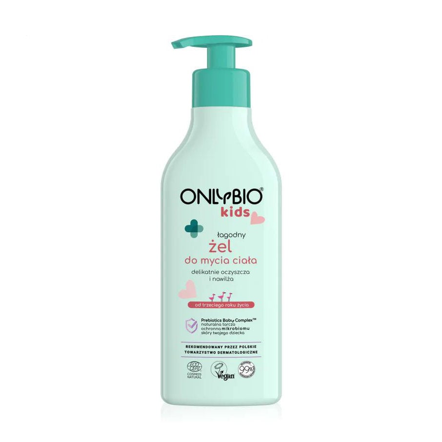 Уцінка! Дитячий гель для миття тіла OnlyBio Kids від 3 років, 300 мл