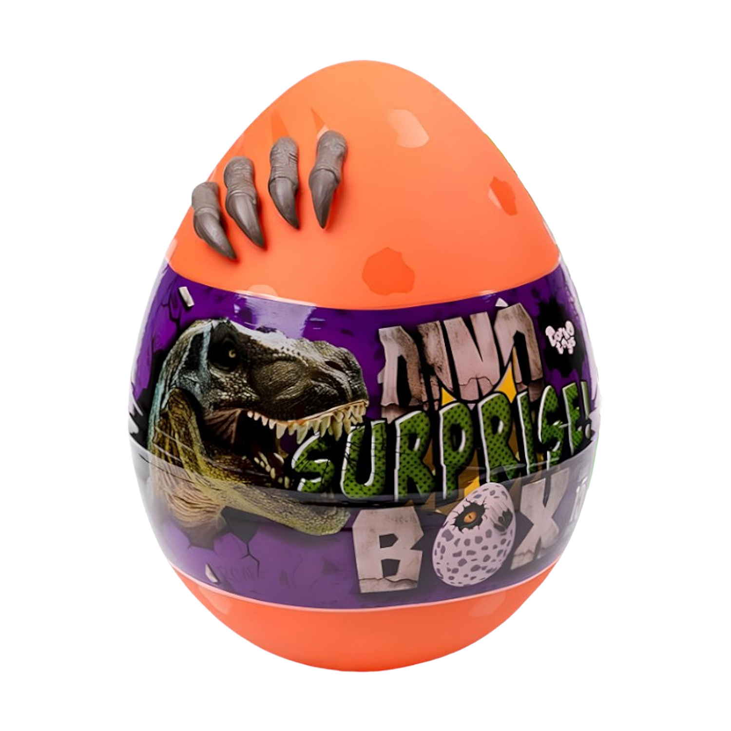 Уцінка! Дитячий набір для креативної творчості Danko Toys Dino Surprise Box помаранчевий, від 5 років, 20*20*29 см (DWB-01-01U)