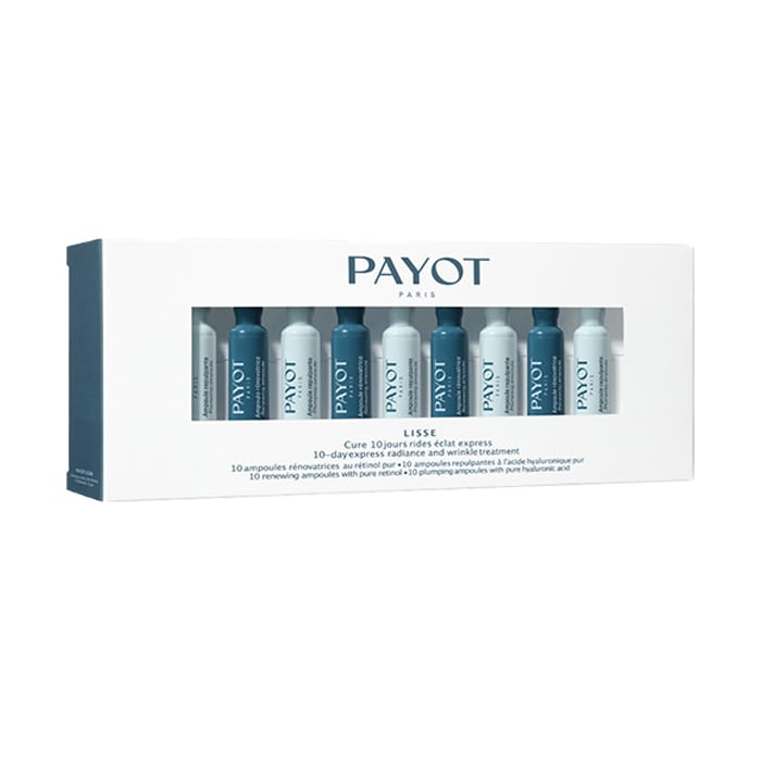 Уцінка! Експрес-догляд для обличчя Payot Lisse 10-Day Express Radiance and Wrinkles Treatment для сяяння шкіри, проти зморщок, 20*1 мл