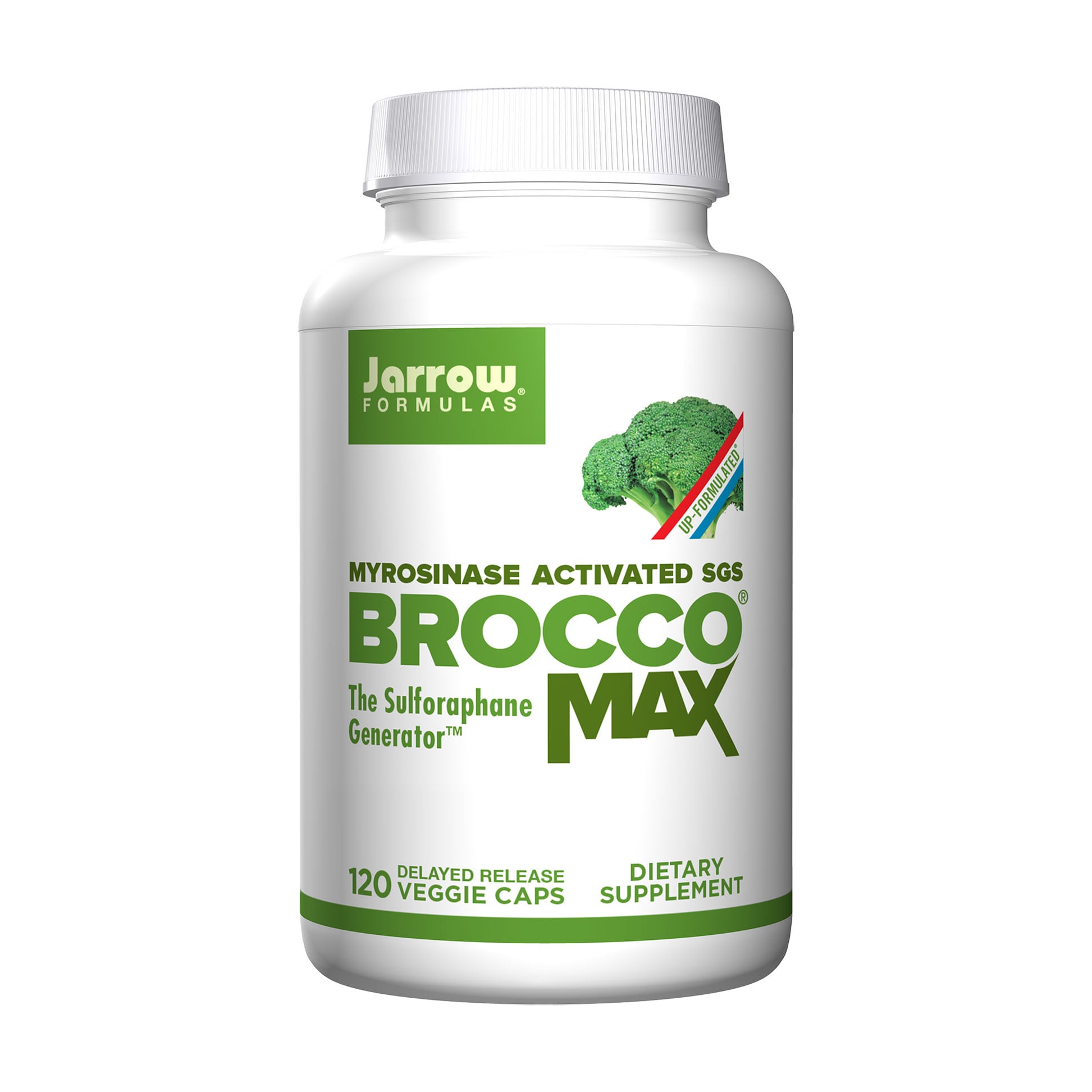 Уцінка! Екстракт броколі Jarrow Formulas BroccoMax, 35 мг, 120 капсул