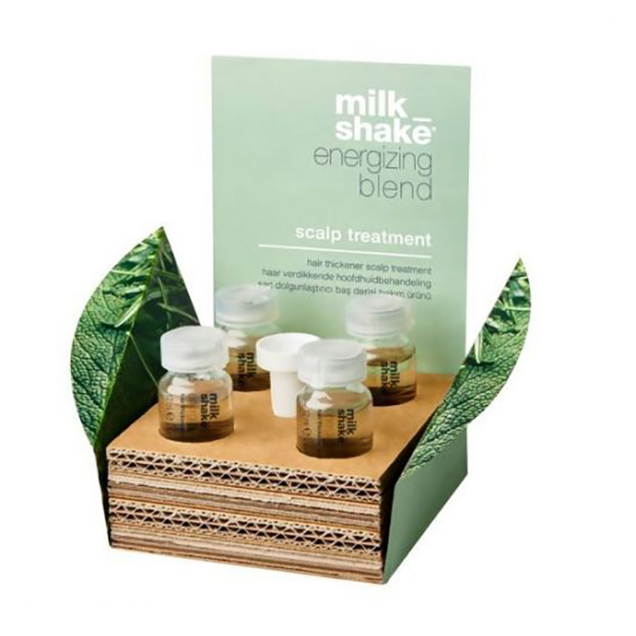 Уцінка! Енергетичний догляд шкіри голови milk_shake Energizing Blend Scalp Treatment, 4*12 мл