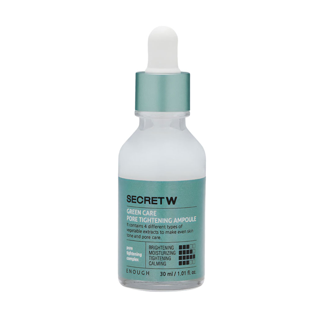 Уцінка! Есенція для обличчя Enough Secret With Green Care Pore Tightening Ampoule для звуження пор, 30 мл