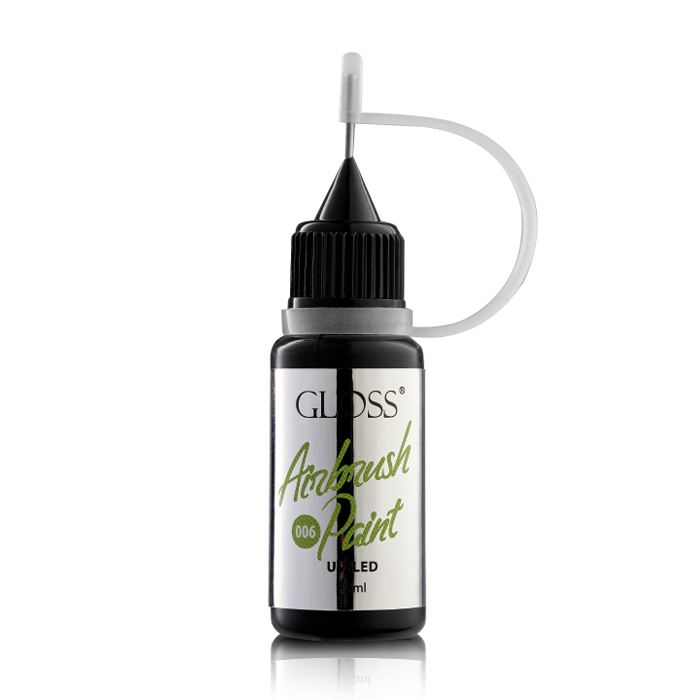 Уцінка! Фарба для аерографа Gloss Airbrush Paint UV/LED 006, 12 мл