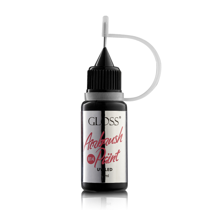 Уцінка! Фарба для аерографа Gloss Airbrush Paint UV/LED 014, 12 мл