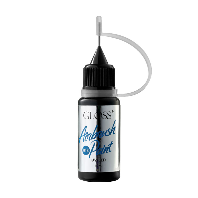 Уцінка! Фарба для аерографа Gloss Airbrush Paint UV/LED 018, 12 мл