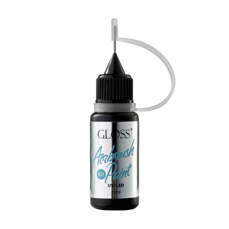 Уцінка! Фарба для аерографа Gloss Airbrush Paint UV/LED 021, 12 мл