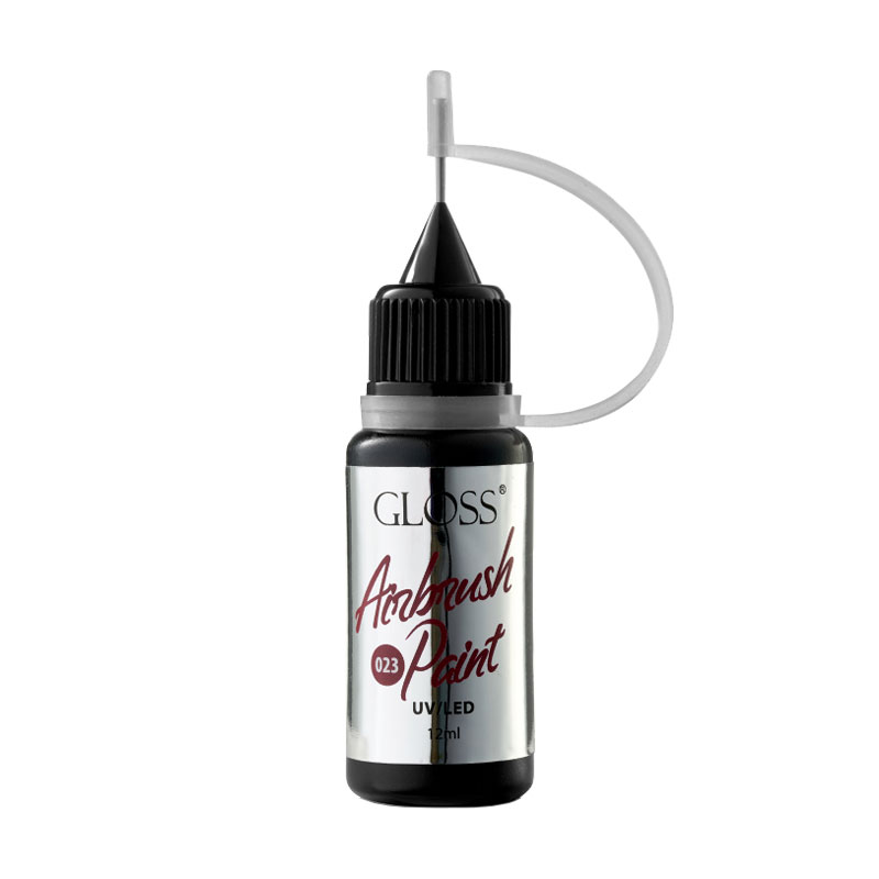 Уцінка! Фарба для аерографа Gloss Airbrush Paint UV/LED 023, 12 мл