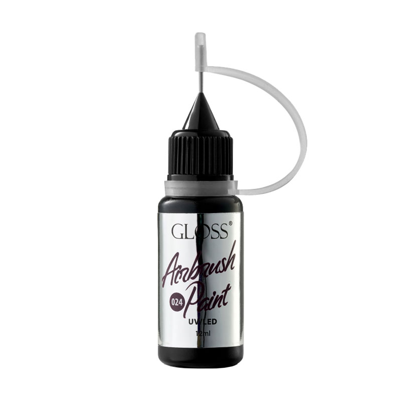 Уцінка! Фарба для аерографа Gloss Airbrush Paint UV/LED 024, 12 мл