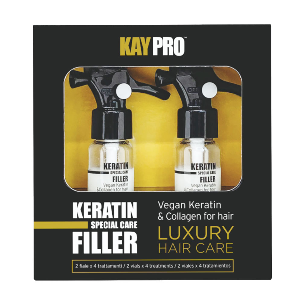 Уцінка! Філер для волосся KayPro Keratin Filler з кератином та колагеном, 2*10 мл
