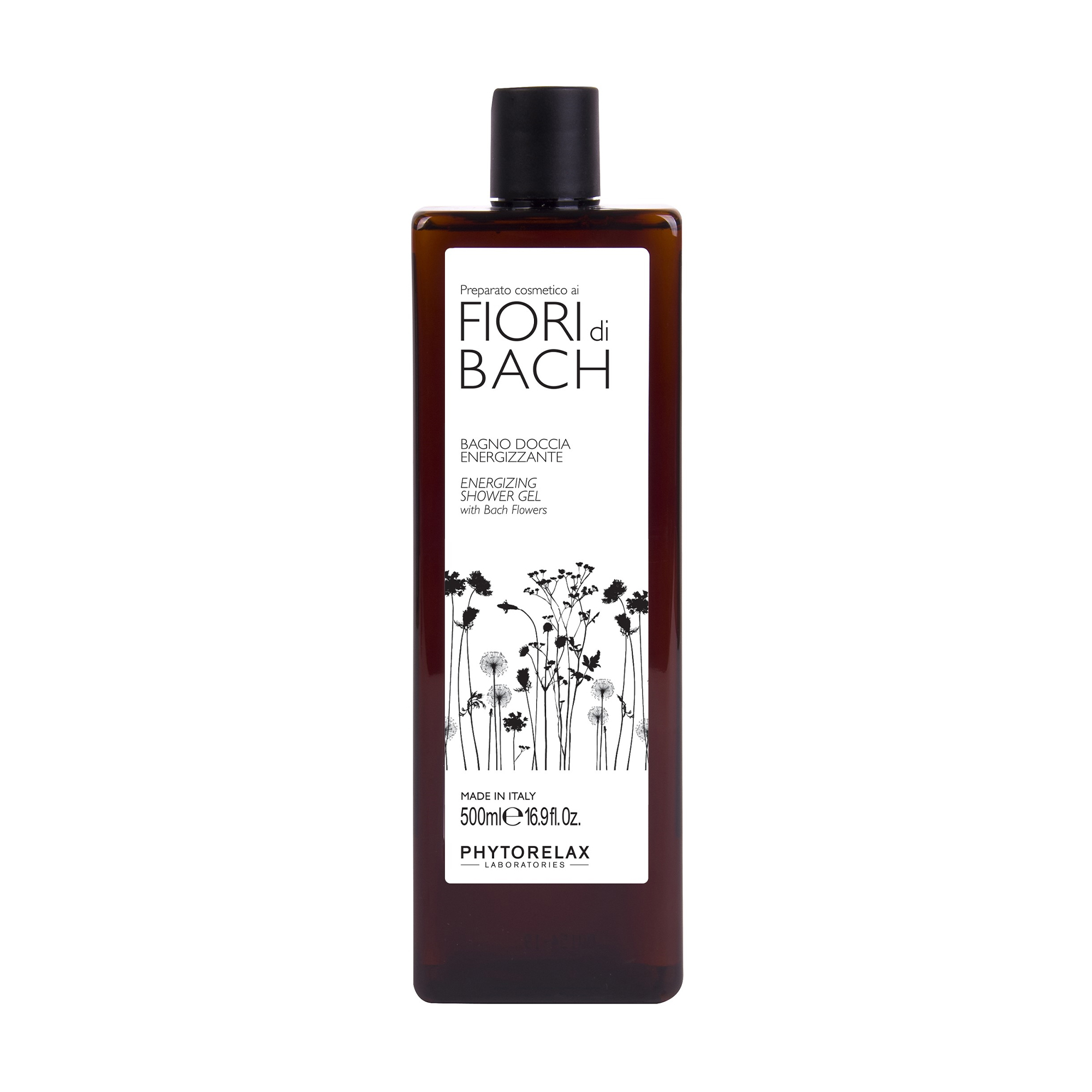 Уцінка! Гель для душу Phytorelax Laboratories Fiori Di Bach Energizing Shower Gel, 500 мл