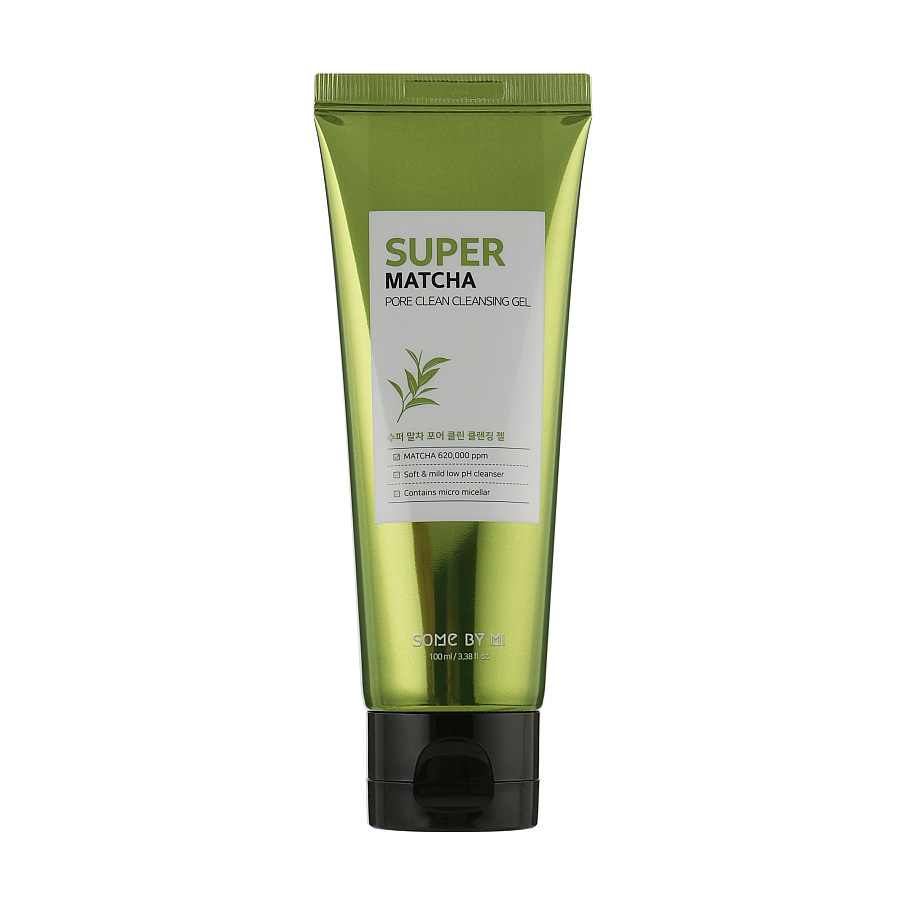 Уцінка! Гель для вмивання Some By Mi Super Matcha Pore Clean Cleansing Gel з чаєм матча, 100 мл