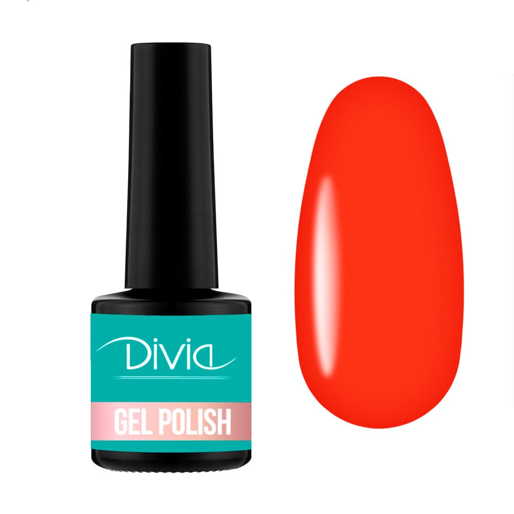 Уцінка! Гель-лак для нігтів Divia Professional Pomegranate Di1229, PG020, 8 мл