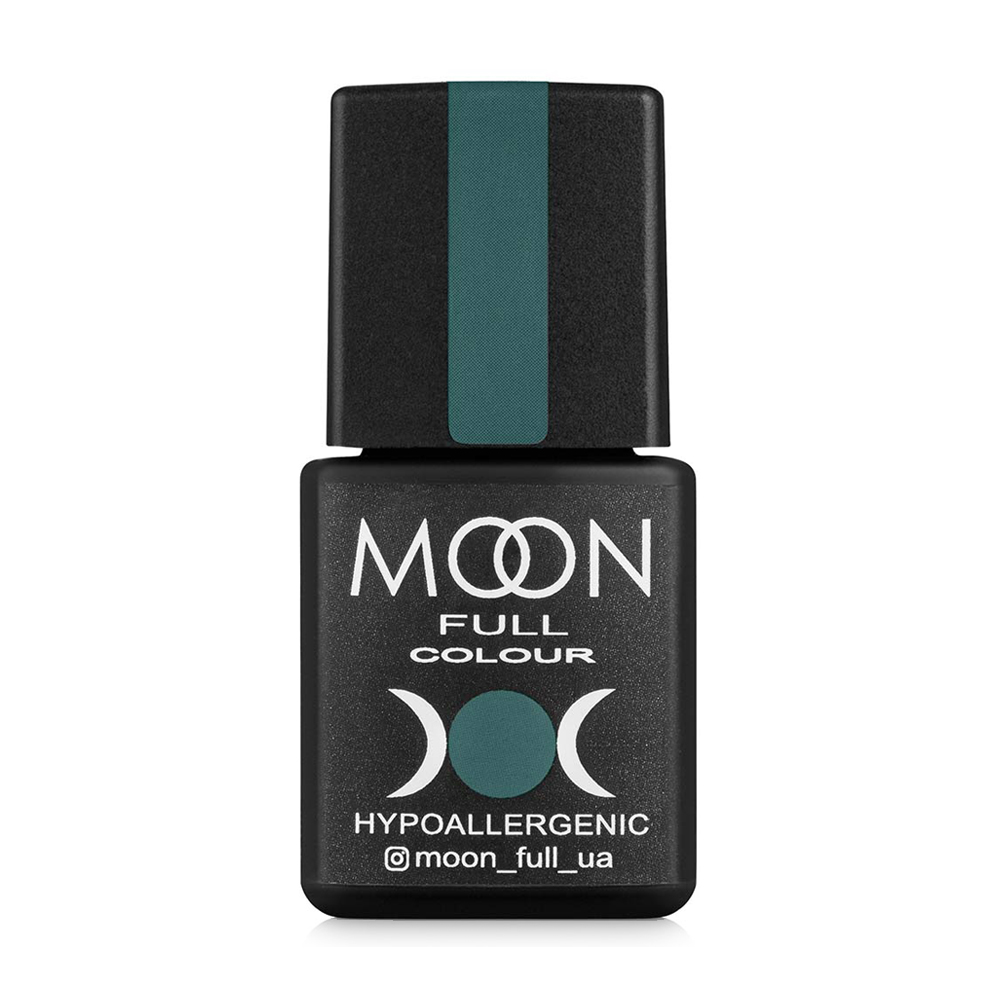 Уцінка! Гель-лак для нігтів Moon Full Сolor Hypoallergenic Winter 2021 Gel Рolish 657 полин темний, 8 мл