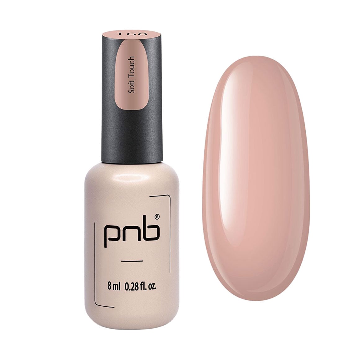Уцінка! Гель-лак для нігтів PNB Gel Polish UV/LED 168 Soft Touch, 8 мл