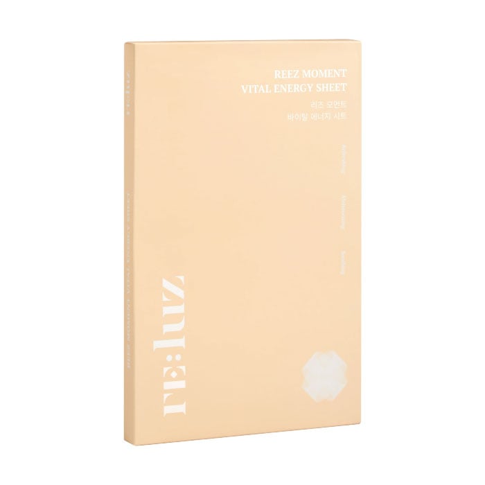 Уцінка! Гідрогелева маска для обличчя Re:Luz Reez Moment Vital Energy Sheet , 5 шт