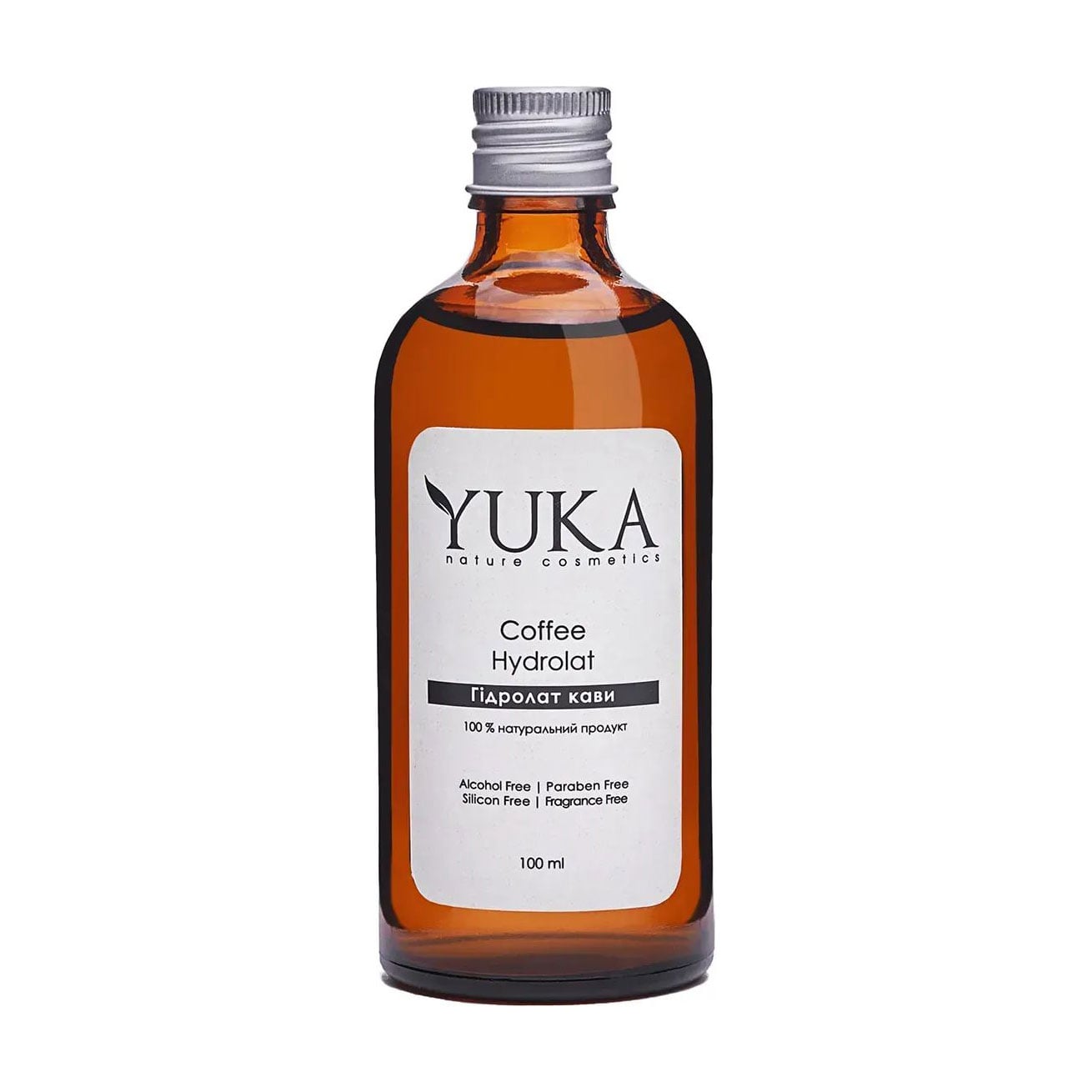 Уцінка! Гідролат для обличчя, тіла та волосся Yuka Coffee Hydrolat, 100 мл
