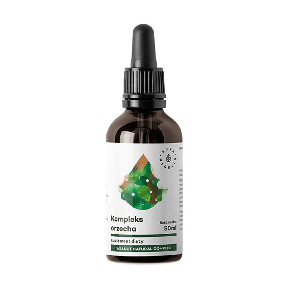 Уцінка! Горіховий комплекс Aura Herbals Walnut Natural Complex, 50 мл
