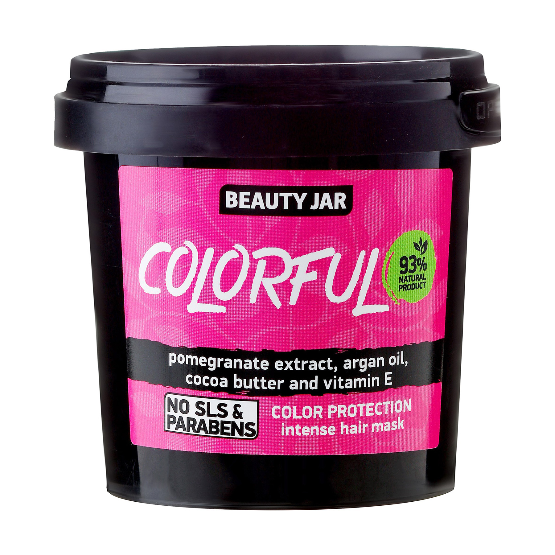 Уцінка! Інтенсивна маска Beauty Jar Color Protection Mask, Colorful для фарбованого волосся, 150 мл