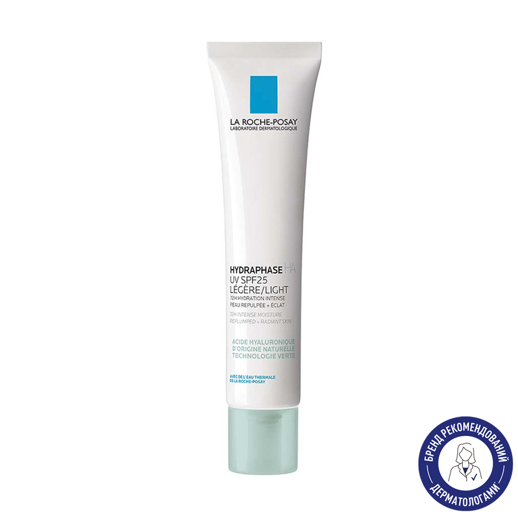Уцінка! Інтенсивний зволожувальний крем для обличчя La Roche-Posay Hydraphase HA UV Light, SPF25, 40 мл