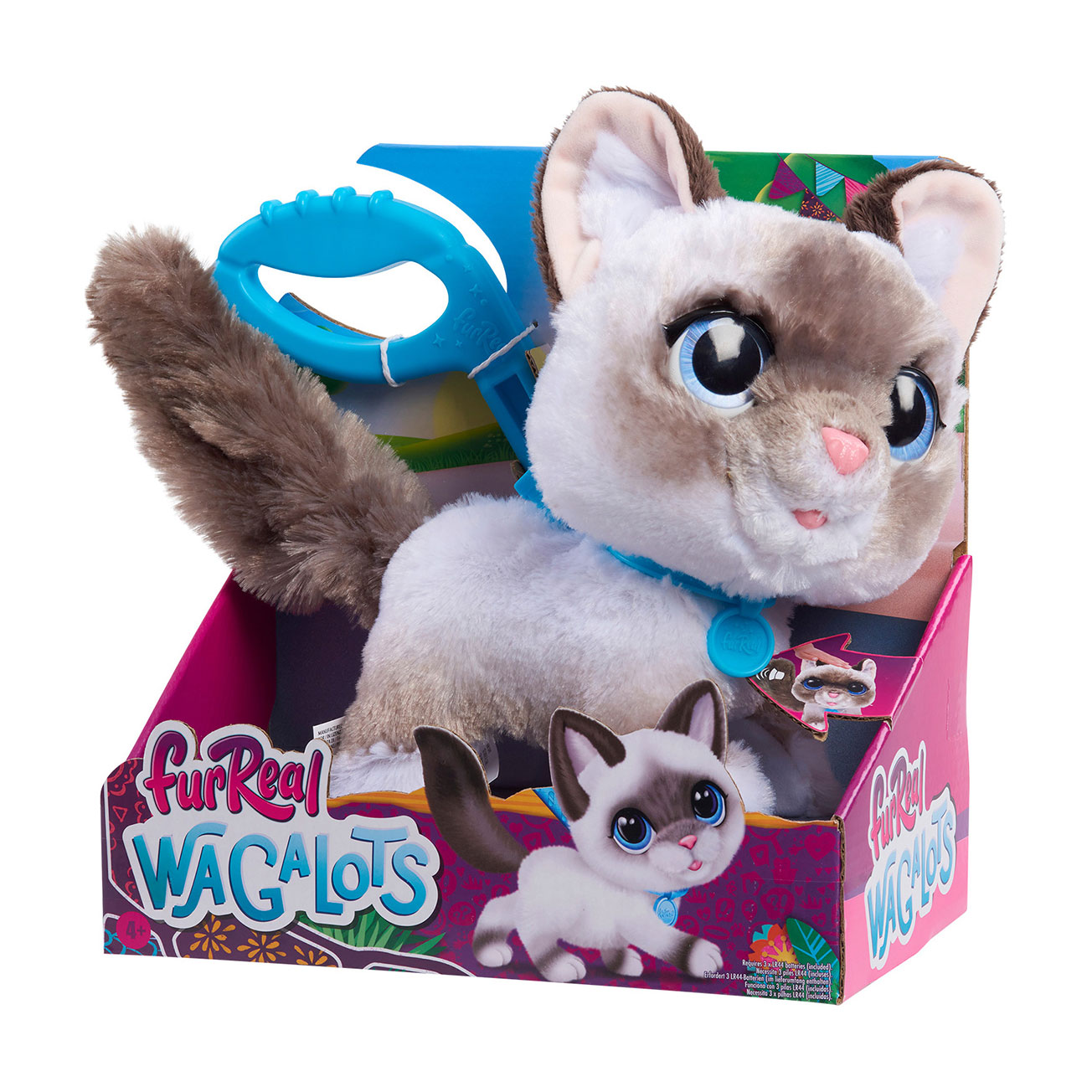 Уцінка! Інтерактивна іграшка Furreal серії Wag-A-Lots Кошеня, 11*21*26 см, від 4 років (28059)