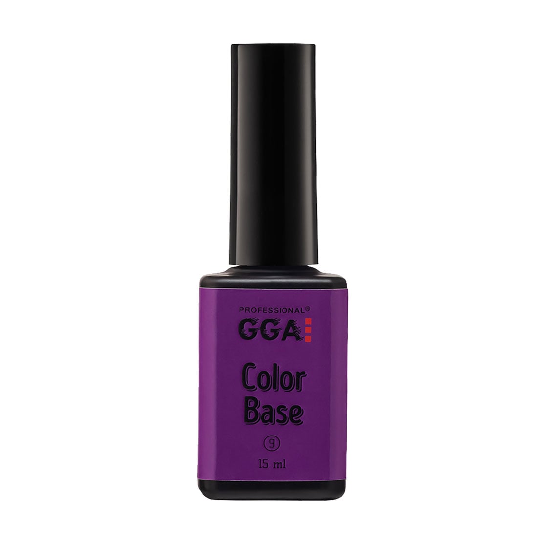 Уцінка! Кольорова база для гель-лаку GGA Professional Color Base 9, 15 мл