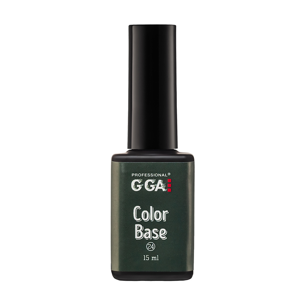 Уцінка! Кольорова база для гель-лаку GGA Professional Color Base 24, 15 мл