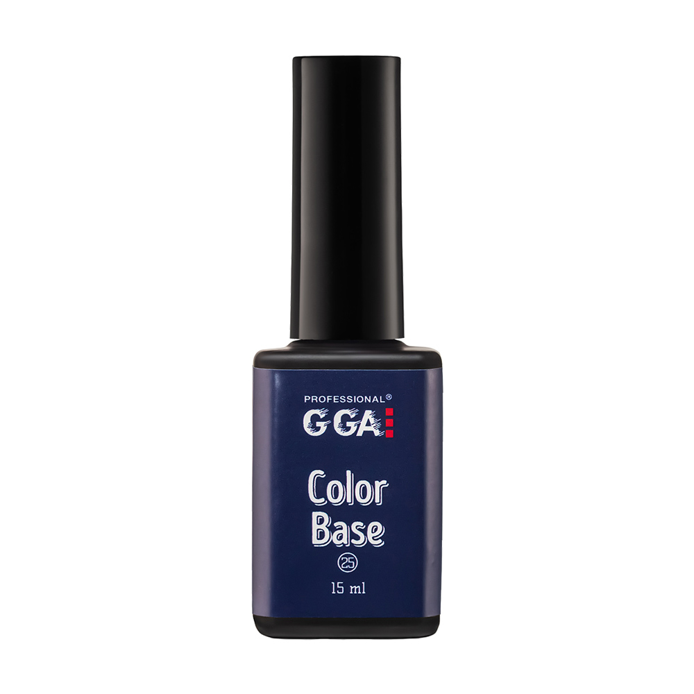 Уцінка! Кольорова база для гель-лаку GGA Professional Color Base 25, 15 мл