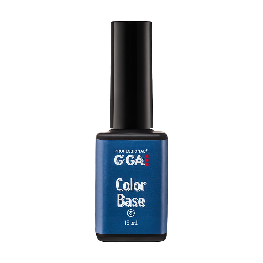 Уцінка! Кольорова база для гель-лаку GGA Professional Color Base 26, 15 мл