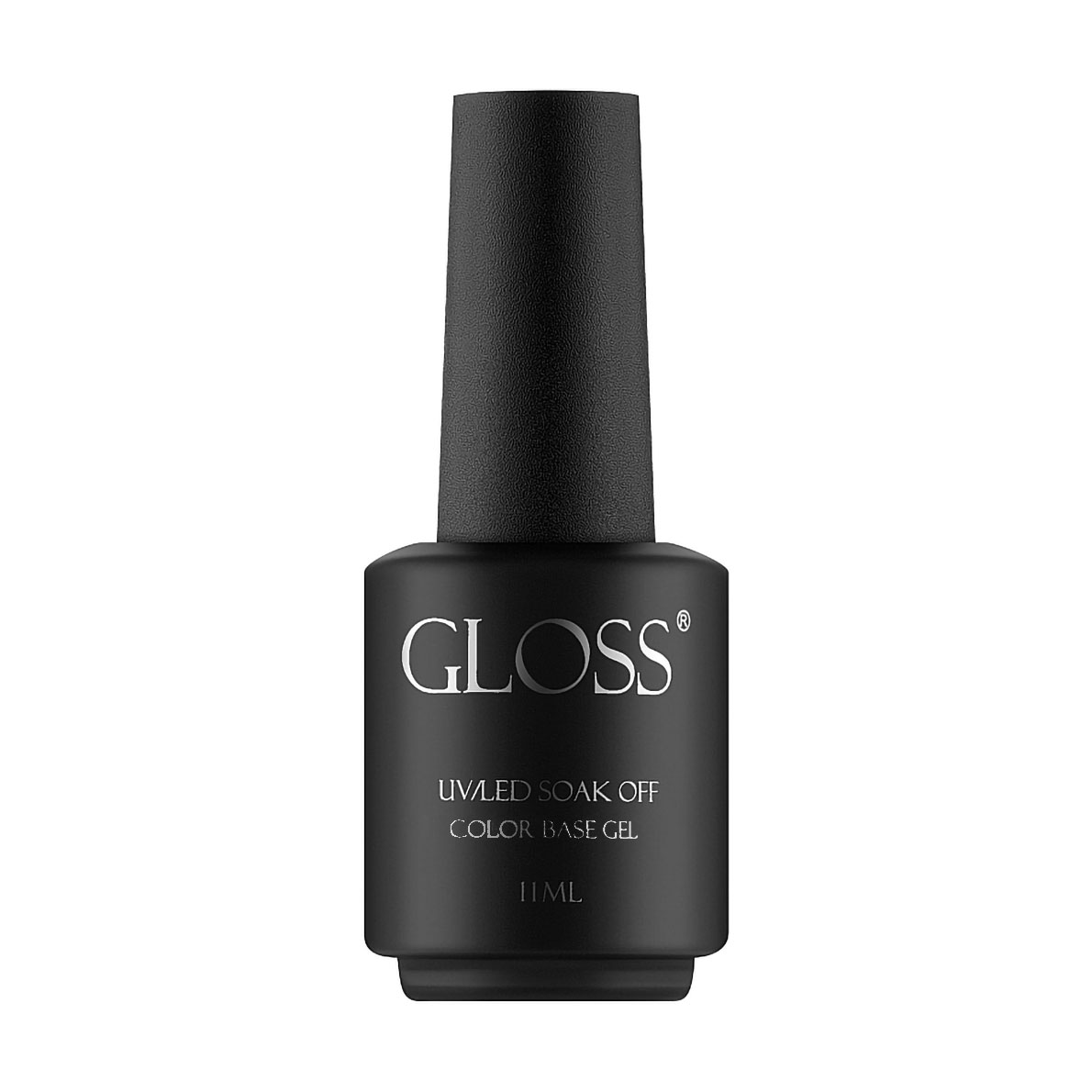 Уцінка! Кольорова база для гель-лаку Gloss Color Base Gel, Raven, 11 мл