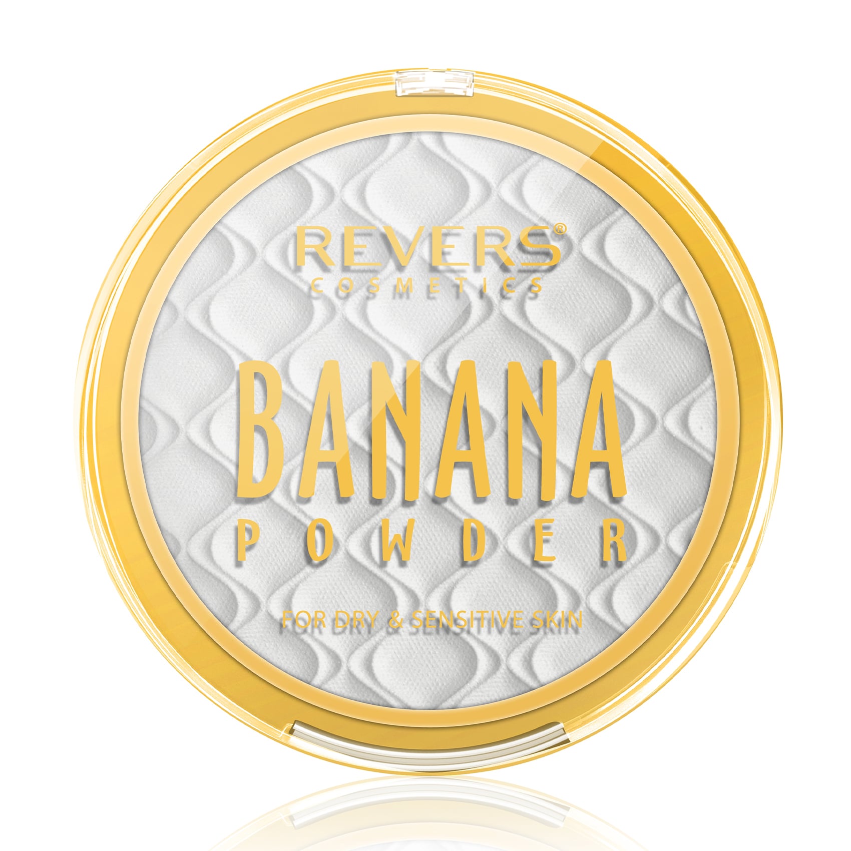 Уцінка! Компактна бананова пудра для обличчя Revers Cosmetics Banana Powder, 9 г