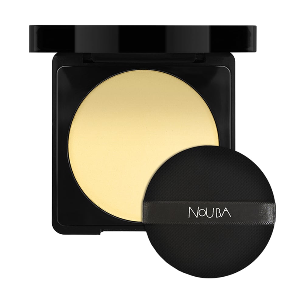 Уцінка! Компактна фіксувальна пудра для обличчя NoUBA Soft Compact Silky Matt Powder 09 Pale Banana, 9 г