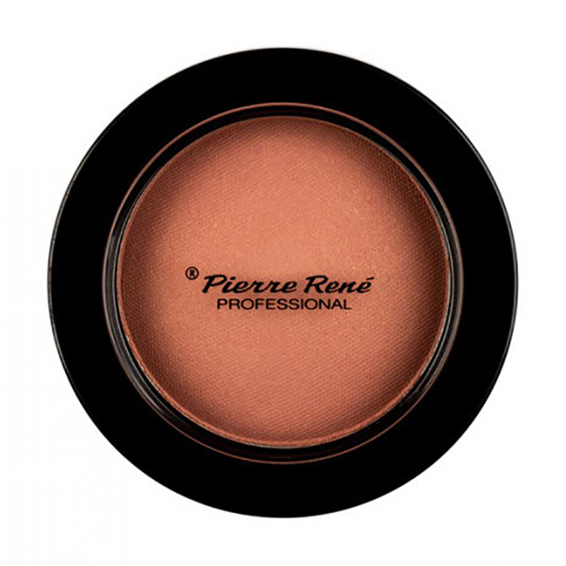 Уцінка! Компактні рум'яна для обличчя Pierre Rene Long Lasting Powder Blush 07 Rusty Cheek, 6 г
