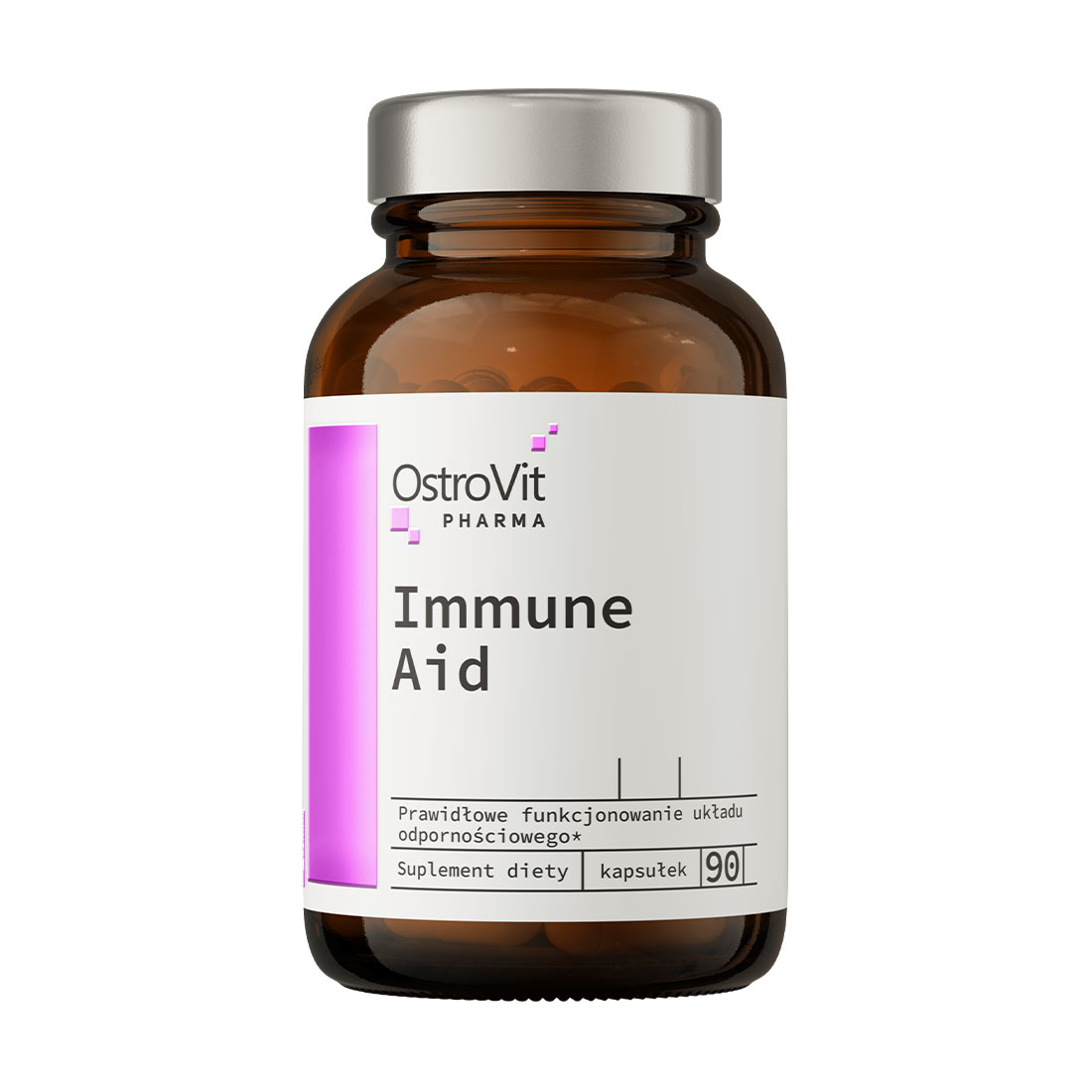 Уцінка! Комплекс природних імуномодулюючих речовин OstroVit Pharma Immune Aid, 90 капсул