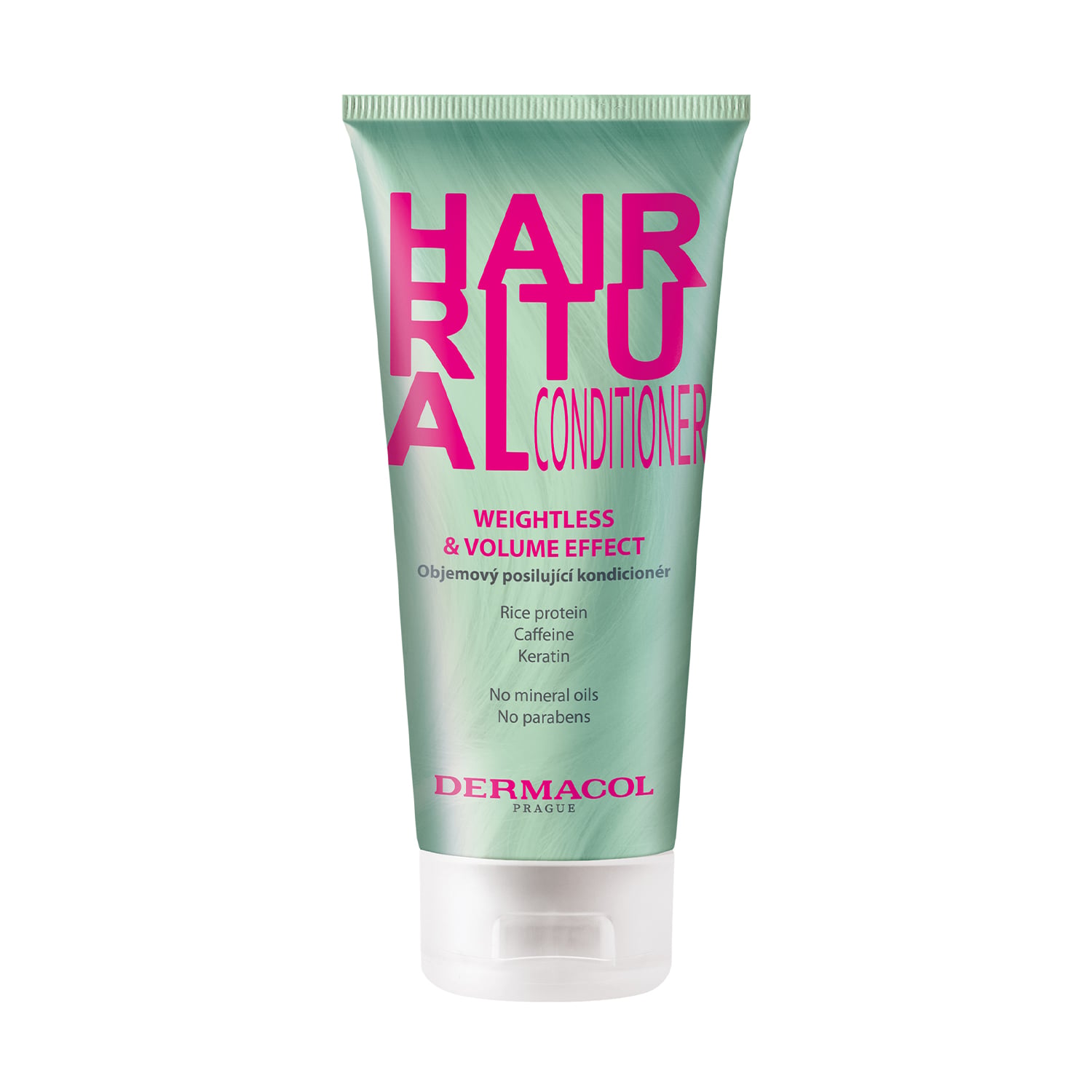 Уцінка! Кондиціонер Dermacol Hair Ritual Weightless &amp; Volume Effect Conditioner для надання об'єму та невагомості волоссю, 200 мл
