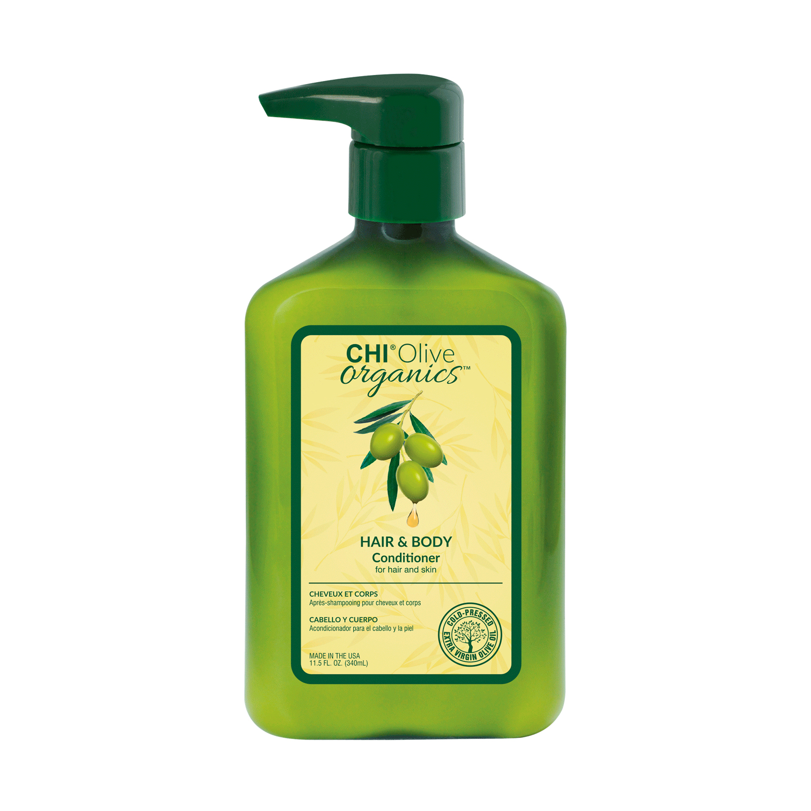 Уцінка! Кондиціонер для волосся та тіла CHI Olive Organics Hair аnd Body Conditioner, 340 мл
