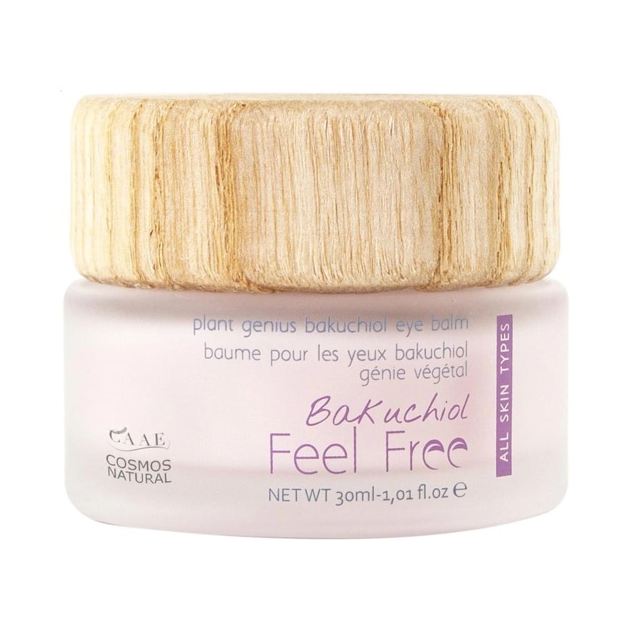 Уцінка! Крем-бальзам для шкіри навколо очей Feel Free Bakuchiol Eye Balm з бакучиолом, 30 мл