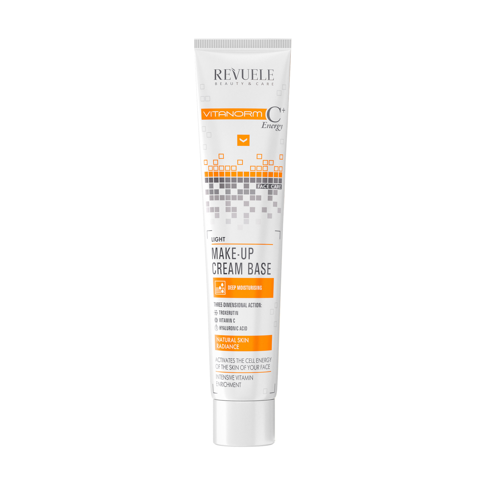 Уцінка! Крем-база під макіяж Revuele Vitanorm C+ Make-up Cream Base - Light, 50 мл