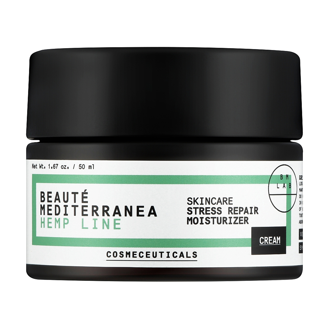 Уцінка! Крем для обличчя Beaute Mediterranea Hemp Line Stress Repair Moisturizer Cream, 50 мл
