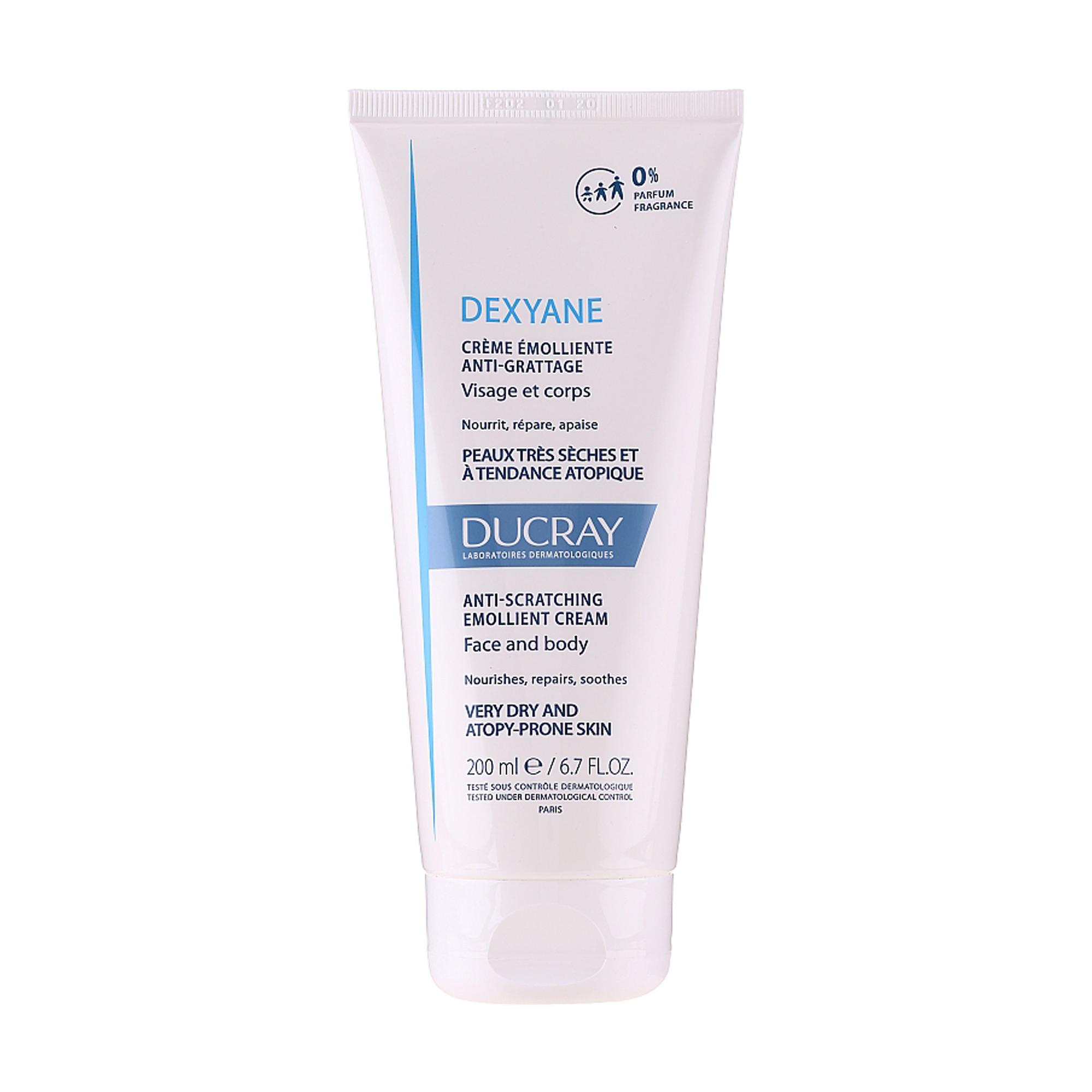 Уцінка! Крем для обличчя та тіла Ducray Dexyane Cream для дуже сухої та схильної до атопії шкіри, 200 мл